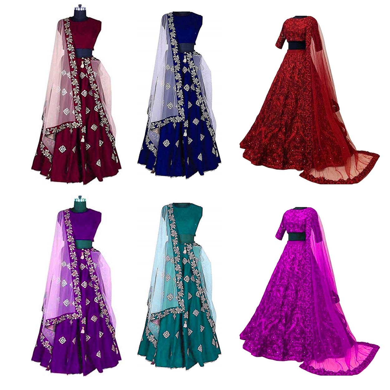 Poorti lehenga